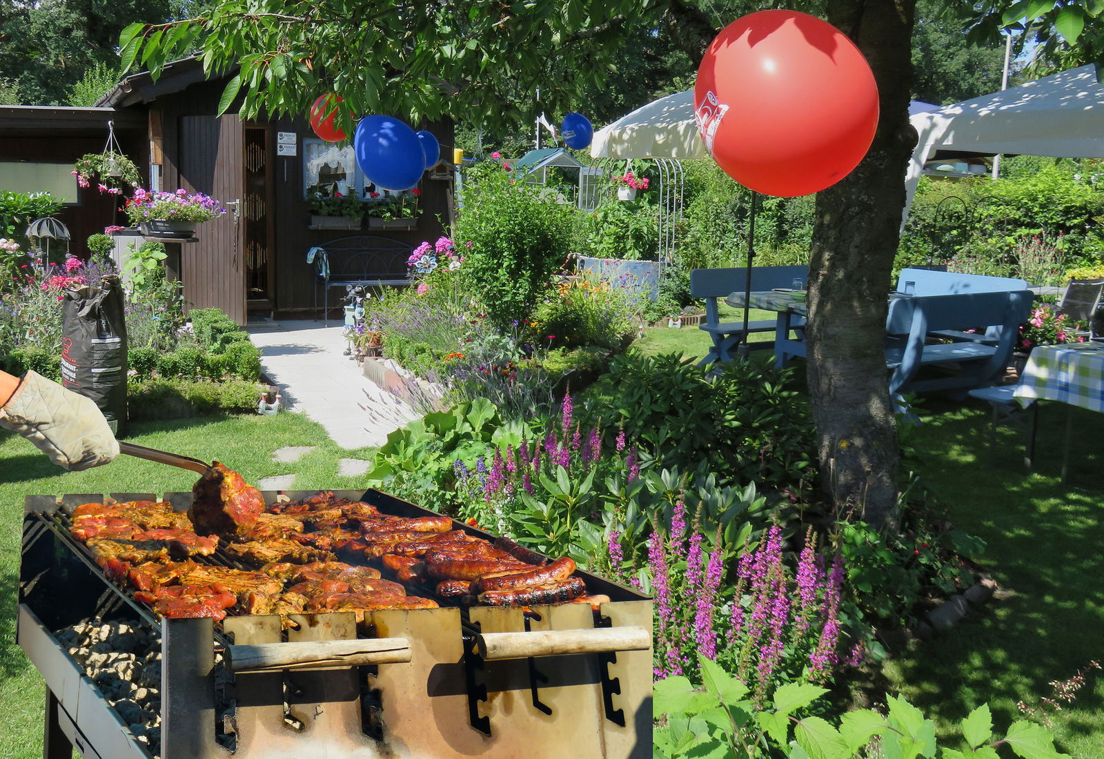 Coping with grief by planning a backyard memorial celebration