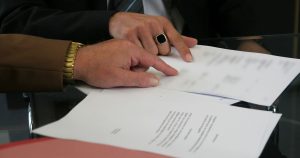 An Enduring Power of Attorney document must be signed by two witnesses.