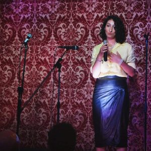 Founder of The Grief Cocoon, Gabriela Georges uses poetry and performance as a way to express grief and loss.